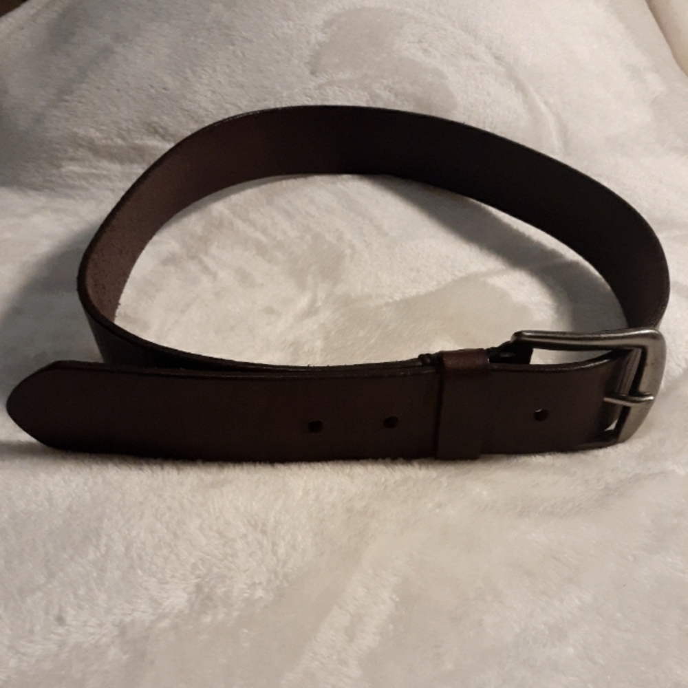 Mens Gap Genuine Leather Belt Size 32